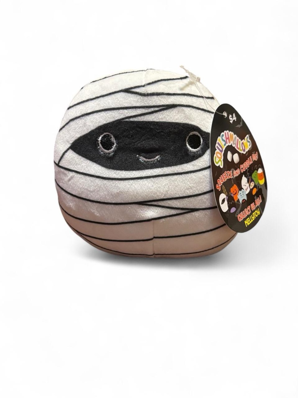 Squishmallows very HTF Milo Halloween Mummy 4 inch BNWT